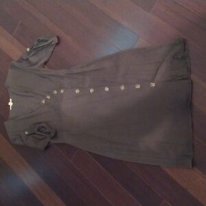 Rebellion button up dress